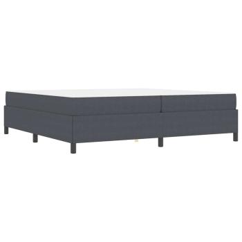 Bettgestell Sonstiges Dunkelgrau 100 x 200 cm Cordstoff