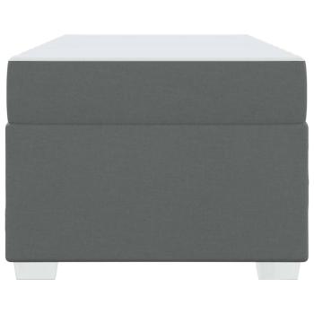 Bettgestell Sonstiges Dunkelgrau 90 x 200 cm Stoff