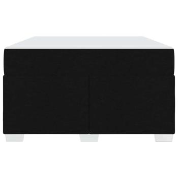 Bettgestell Sonstiges Schwarz 120 x 190 cm Stoff