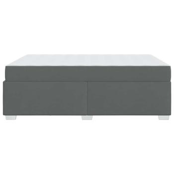 Bettgestell Sonstiges Dunkelgrau 140 x 200 cm Stoff