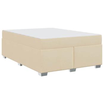 Bettgestell Sonstiges Creme 140 x 200 cm Stoff