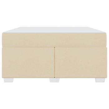 Bettgestell Sonstiges Creme 140 x 200 cm Stoff