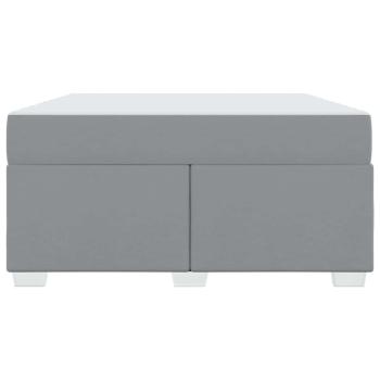 Bettgestell Sonstiges Hellgrau 160 x 200 cm Stoff