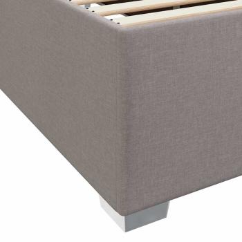 Bettgestell Sonstiges Taupe 160 x 200 cm Stoff