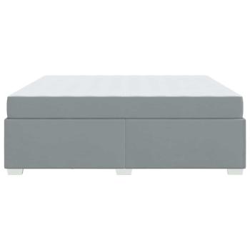 Bettgestell Sonstiges Hellgrau 180 x 200 cm Stoff