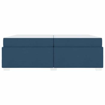Bettgestell Sonstiges Blau 200 x 200 cm Stoff