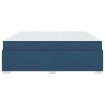 Bettgestell Sonstiges Blau 200 x 200 cm Stoff