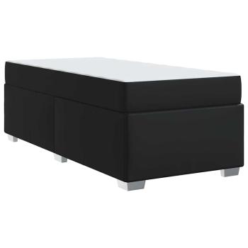 Bettgestell Sonstiges Schwarz 80 x 200 cm Kunstleder