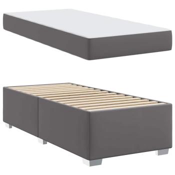 Bettgestell Sonstiges Grau 90 x 200 cm Kunstleder