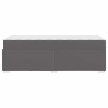 Bettgestell Sonstiges Grau 90 x 200 cm Kunstleder
