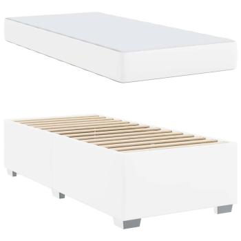 Bettgestell Sonstiges Weiß 100 x 200 cm Kunstleder