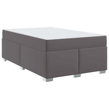Bettgestell Sonstiges Grau 120 x 190 cm Kunstleder