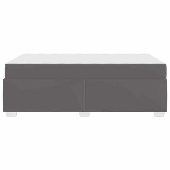 Bettgestell Sonstiges Grau 120 x 190 cm Kunstleder