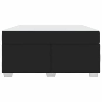 Bettgestell Sonstiges Schwarz 140 x 200 cm Kunstleder