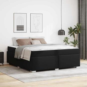 ARDEBO.de - Bettgestell Sonstiges Schwarz 180 x 200 cm Kunstleder