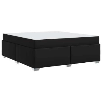 Bettgestell Sonstiges Schwarz 180 x 200 cm Kunstleder