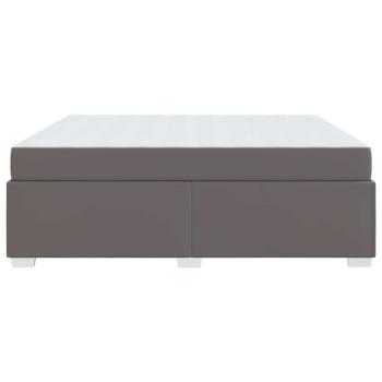 Bettgestell Sonstiges Grau 180 x 200 cm Kunstleder