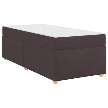 Bettgestell Sonstiges Dunkelbraun 90 x 190 cm Taschenfedern
