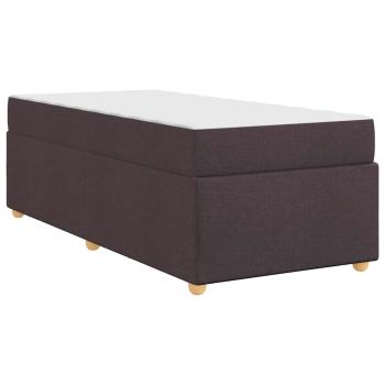 Bettgestell Sonstiges Dunkelbraun 90 x 190 cm Taschenfedern