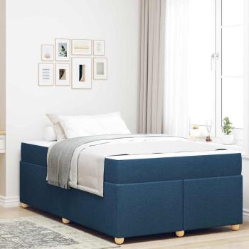 ARDEBO.de - Bettgestell mit Matratze Sonstiges Blau 120 x 190 cm Stoff