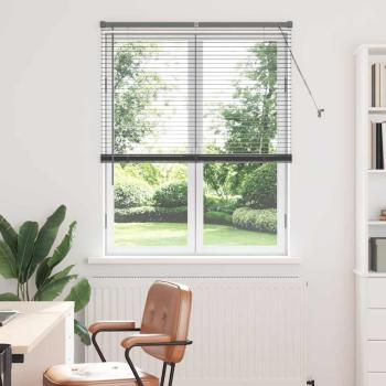 ARDEBO.de - Fenster Jalousie Dunkelgrau 105 x 175 cm Aluminium
