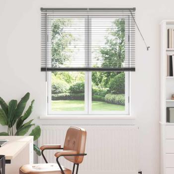 ARDEBO.de - Fenster Jalousie Dunkelgrau 120 x 175 cm Aluminium
