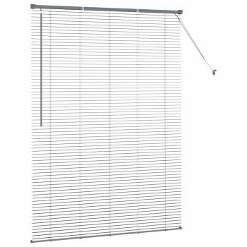 Fenster Jalousie Dunkelgrau 125 x 175 cm Aluminium