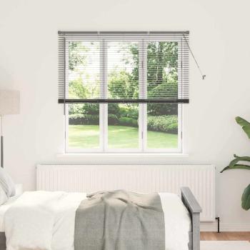 ARDEBO.de - Fenster Jalousie Dunkelgrau 140 x 175 cm Aluminium
