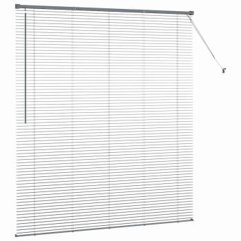 Fenster Jalousie Dunkelgrau 160 x 175 cm Aluminium