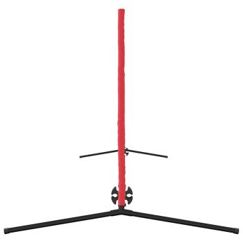 Tennisnetz Schwarz und rot 396 x 92 x 87 cm Polyester