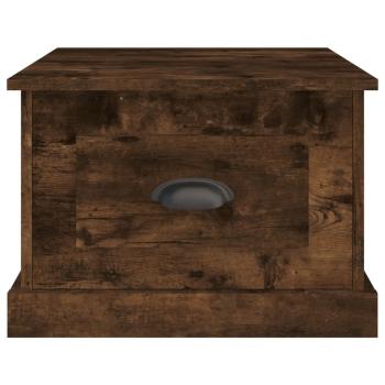 Couchtisch Räuchereiche 50x50x35 cm Holzwerkstoff