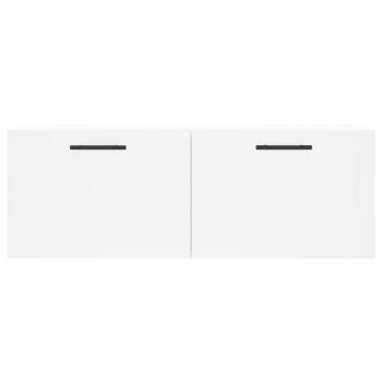 Wandschrank Weiß 100x36,5x35 cm Holzwerkstoff
