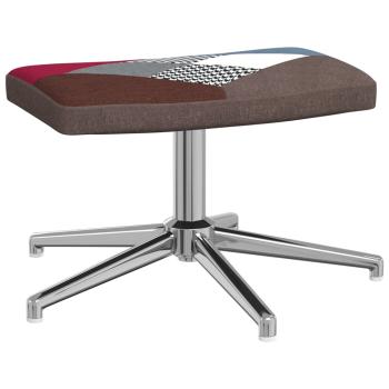 Relaxsessel mit Hocker Patchwork Stoff