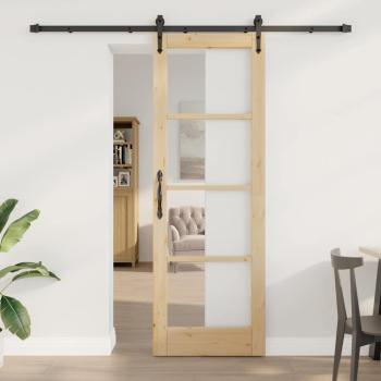 ARDEBO.de - Schiebetür mit Hardware Set 'ORKDAL'73,5 x 211 cm