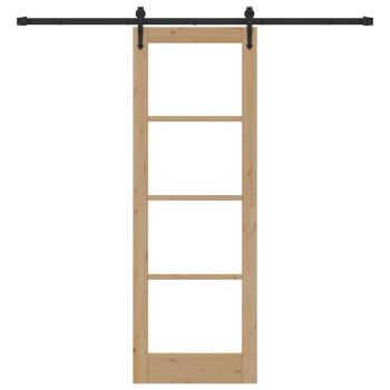 Schiebetür mit Hardware Set 'ORKDAL'73,5 x 211 cm