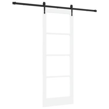 Schiebetür mit Hardware Set 'ORKDAL'Weiß 78x211 cm
