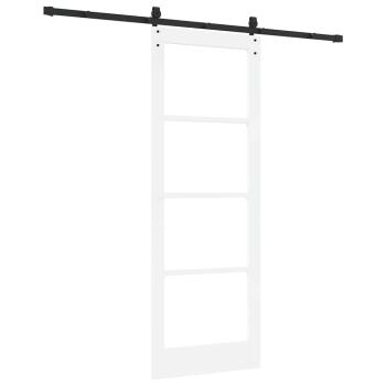 Schiebetür mit Hardware Set 'ORKDAL'Weiß 78x211 cm