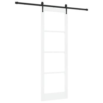 Schiebetür mit Hardware-Set 'ORKDAL'Weiß 78x232 cm