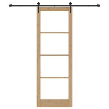 Schiebetür mit Beschlagsatz 'ORKDAL'83x232 cm