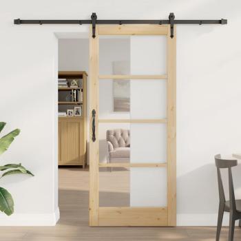 ARDEBO.de - Schiebetür mit Beschlagset 'ORKDAL'86x198.5 cm
