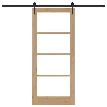 Schiebetür mit Beschlagset 'ORKDAL'86x198.5 cm