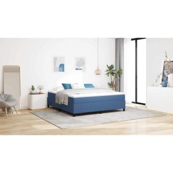 Boxspringbett Blau Cordstoff