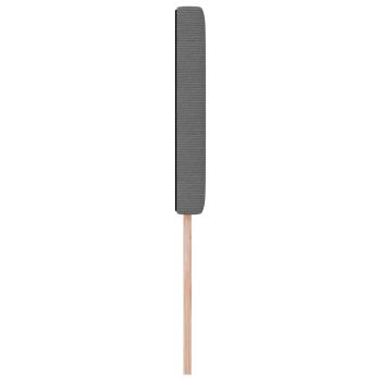 LED Kopfteil mit LED-Lichtleisten Hellgrau 80 cm Cordstoff