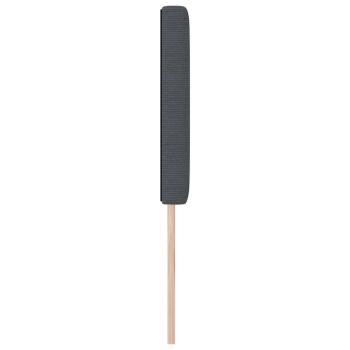 LED Kopfteil Einfarbig Dunkelgrau 80 cm Cordstoff