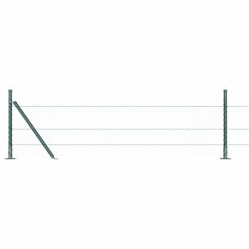 Sechseckzaun Grün 0.5x50 m Stahl
