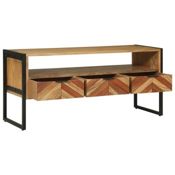 TV-Schrank 100x35x50 cm Massivholz Akazie