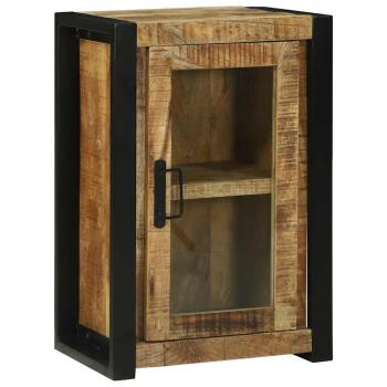 ARDEBO.de - Badezimmer Wandregal 40x30x60 cm Massivholz Raues Mango