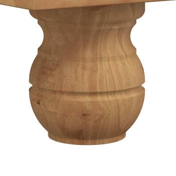 Flurbank mit Stauraum ASKIM Honigbraun 100x39x62 cm Kiefernholz