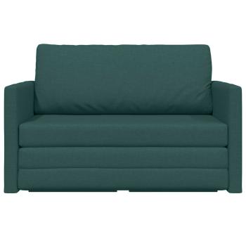 Schlafsofa Dunkelgr?n 124 x 71 x 78 cm Stoff