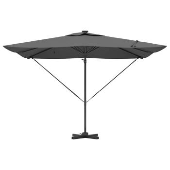 Freischwingender Roma Parasol 286 x 285 x 270 cm Aluminium